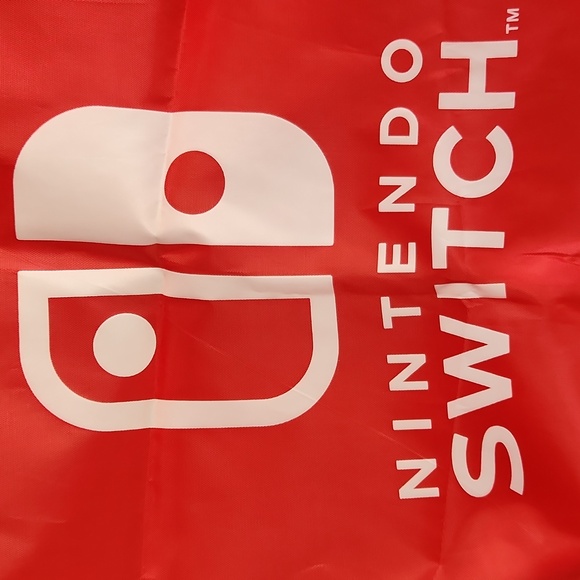 Nintendo Switch Red Drawstring Bag - Picture 3 of 4
